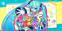 Portada oficial de Hatsune Miku Logic Paint S+ para Switch
