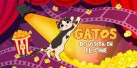Portada oficial de Gatos de Visita en el Cine para Switch