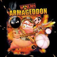 Portada oficial de Worms Armageddon para PS5