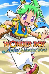 Portada oficial de WONDER BOY ASHA in Monster World para Xbox Series X
