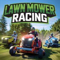 Portada oficial de Lawn Mower Racing para PS5