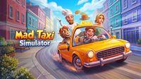 Portada oficial de Mad Taxi Simulator para Switch