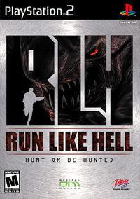 Portada oficial de Run Like Hell para PS2