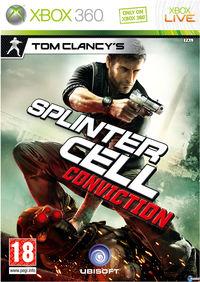 Portada oficial de Splinter Cell: Conviction para Xbox 360