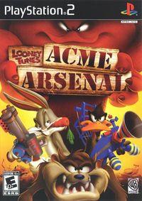 Portada oficial de Looney Tunes: Acme Arsenal para PS2