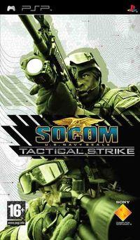 Portada oficial de SOCOM: U.S. Navy SEALs Tactical Strike para PSP