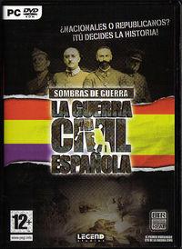 Portada oficial de Sombras de Guerra: La Guerra Civil Espaola para PC