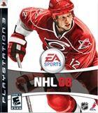 Portada oficial de de NHL 08 para PS3