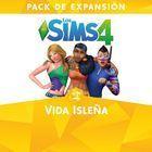 Portada oficial de de Los Sims 4: Vida Islea para PS4