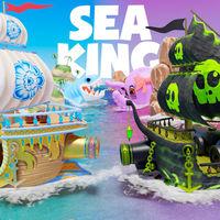 Portada oficial de Sea King para Switch