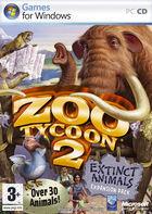 Portada oficial de de Zoo Tycoon 2: Extinct Animals para PC