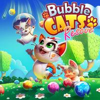 Portada oficial de Bubble Cats Rescue para Switch