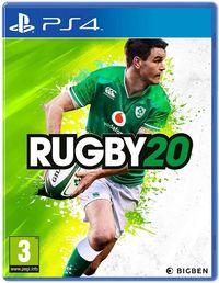 Portada oficial de Rugby 20 para PS4