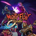 Portada oficial de de Mighty Fight Federation para PS4
