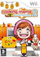 Portada oficial de de Cooking Mama World Kitchen para Wii