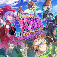 Portada oficial de Hopping girl KOHANE Jumping Kingdom: Princess of the Black Rabbit para Switch
