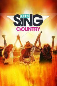 Portada oficial de Let's Sing Country para Xbox One