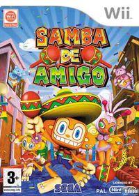 Portada oficial de Samba de Amigo para Wii