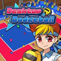 Portada oficial de Desktop Dodgeball para Switch