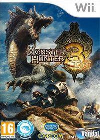 Portada oficial de Monster Hunter Tri para Wii