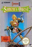 Portada oficial de de Castlevania II: Simon's Quest CV para Wii
