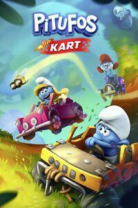 Portada oficial de Pitufos Kart para Xbox Series X/S