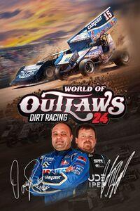 Portada oficial de World of Outlaws: Dirt Racing 24 para Xbox Series X/S