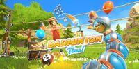 Portada oficial de Badminton Time para Switch
