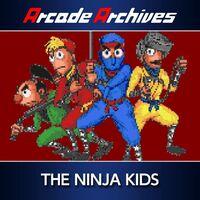 Portada oficial de Arcade Archives THE NINJA KIDS para PS4