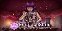 Portada oficial de EmyLiveShow: Dangers and Mysteries Tale para Switch