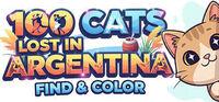 Portada oficial de 100 Cats Lost in Argentina Find & Color para PC