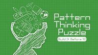 Portada oficial de Pattern Thinking Puzzle Build It Before 10 para Switch