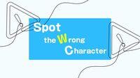 Portada oficial de Spot the Wrong Character para Switch