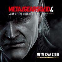Portada oficial de METAL GEAR SOLID 4: Guns of the Patriots - Master Collection Version para PS5