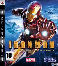 Portada oficial de Iron Man para PS3