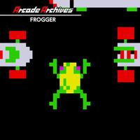 Portada oficial de Arcade Archives Frogger para Switch
