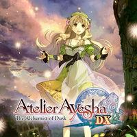 Portada oficial de Atelier Ayesha: The Alchemist of Dusk DX para Switch