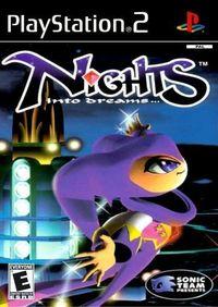 Portada oficial de NiGHTS into Dreams para PS2