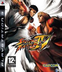 Portada oficial de Street Fighter IV para PS3