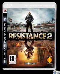 Portada oficial de Resistance 2 para PS3