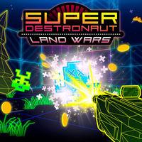 Portada oficial de Super Destronaut: Land Wars para Switch