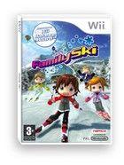 Portada oficial de de Family Ski para Wii