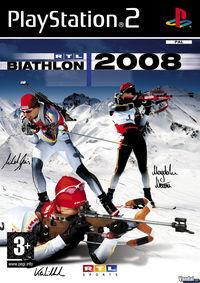 Portada oficial de Biathlon 2008 para PS2