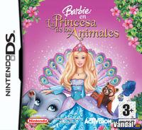 Portada oficial de Barbie: La isla de la princesa para NDS