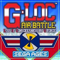 Portada oficial de Sega Ages G-LOC: Air Battle para Switch