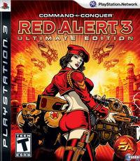 Portada oficial de Command & Conquer: Red Alert 3 para PS3