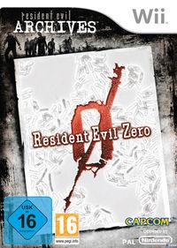 Portada oficial de Resident Evil Zero Wii Edition para Wii