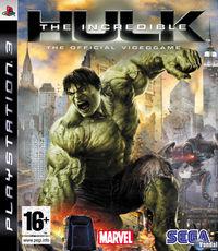 Portada oficial de The Incredible Hulk para PS3