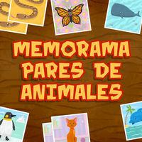 Portada oficial de Memorama Pares de Animales - Juego de Combinacin y Concentracin para Nios pequeos y Niitos para Switch