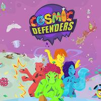 Portada oficial de Cosmic Defenders para Switch